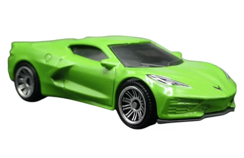 Foto da miniatura Matchbox 2020 Corvette C8 na cor Verde
