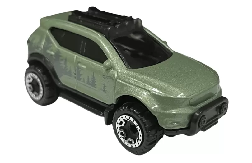 Foto da miniatura Hot Wheels Volvo XC40 Recharge na cor Verde