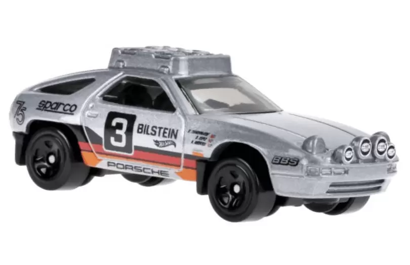 Foto da miniatura Hot Wheels Porsche 928S Safari na cor Cinza