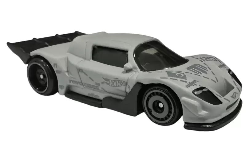 Foto da miniatura Hot Wheels Mazda 787B Mad Mike Drift Attack na cor Cinza