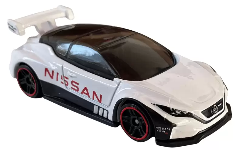 Foto da miniatura Hot Wheels Nissan Leaf NISMO RC_02 na cor Branco