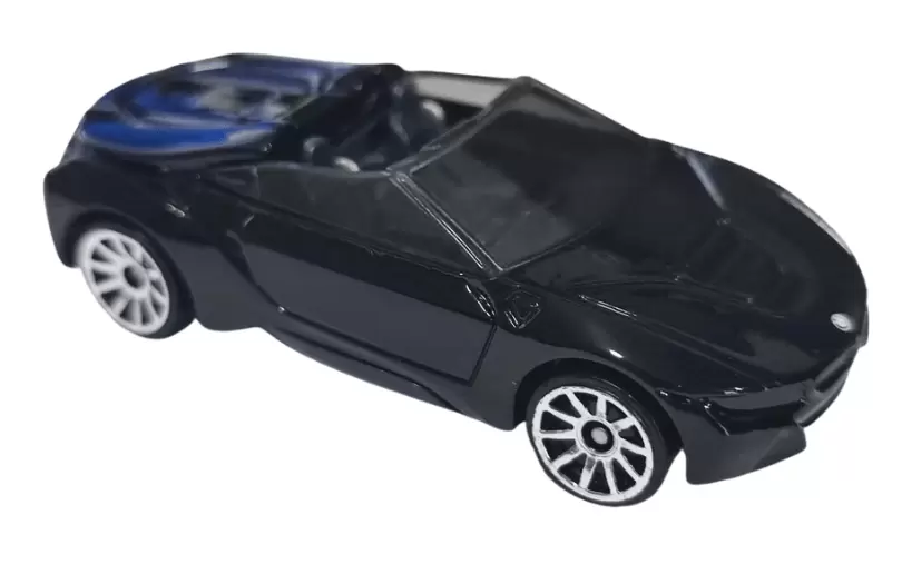 Foto da miniatura Hot Wheels BMW i8 Roadster na cor Preto