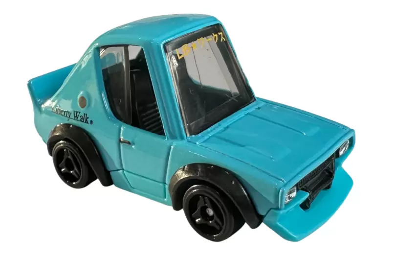 Foto da miniatura Hot Wheels Nissan Skyline 2000GT-R LBWK (Tooned) na cor Azul