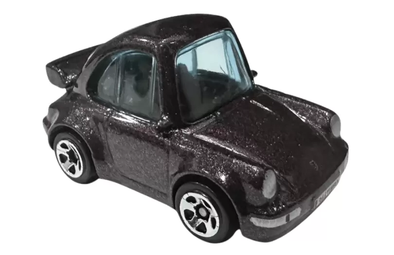 Foto da miniatura Hot Wheels Porsche 911 Turbo 3.6 (964) na cor Cinza