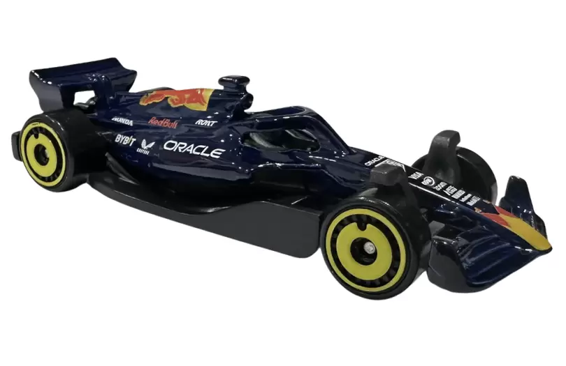 Foto da miniatura Hot Wheels Oracle Red Bull Racing na cor Azul