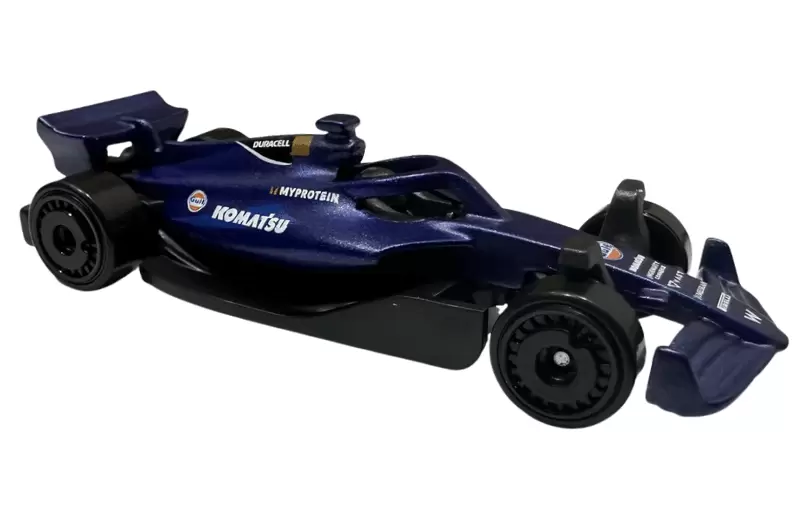Foto da miniatura Hot Wheels Williams Racing na cor Azul