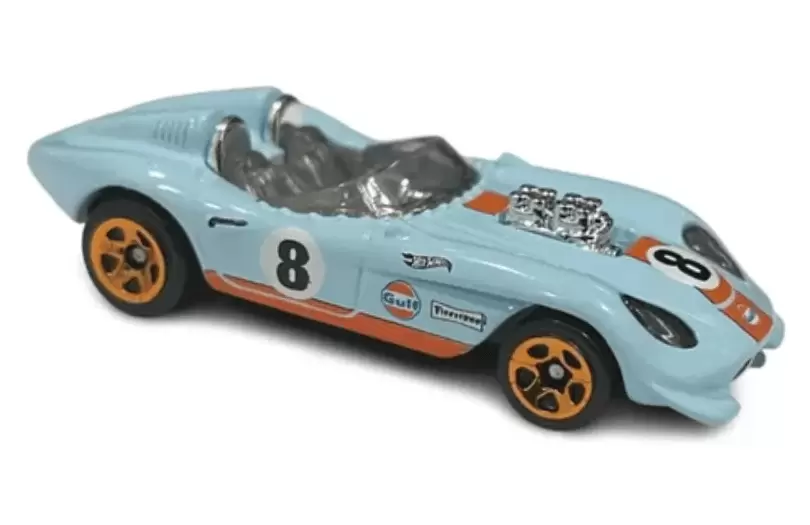 Foto da miniatura Hot Wheels Glory Chaser na cor Azul