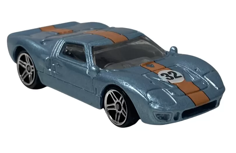 Foto da miniatura Hot Wheels Ford GT-40 na cor Azul