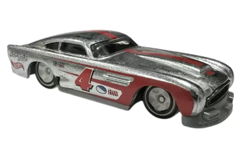 Foto da miniatura Hot Wheels Aston Martin DB4GT High-Speed Edition na cor ZAMAC