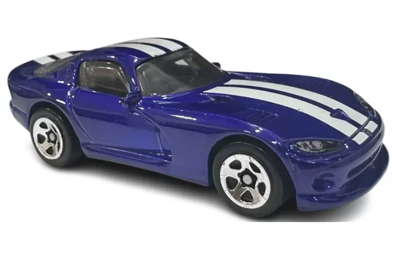 Foto da miniatura Hot Wheels 96 Dodge Viper GTS na cor Azul