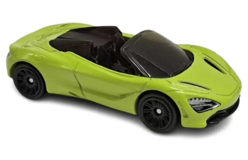 Foto da miniatura Matchbox McLaren 720 Spider na cor Verde