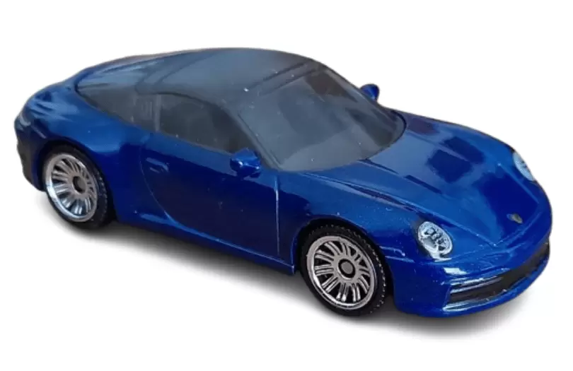Foto da miniatura Matchbox Porsche 911 Targa 4 na cor Azul