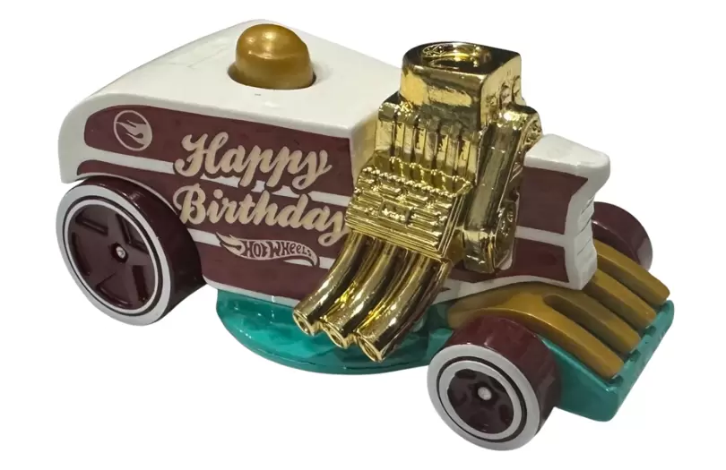 Foto da miniatura Hot Wheels Birthday Burner (TH) na cor Branco