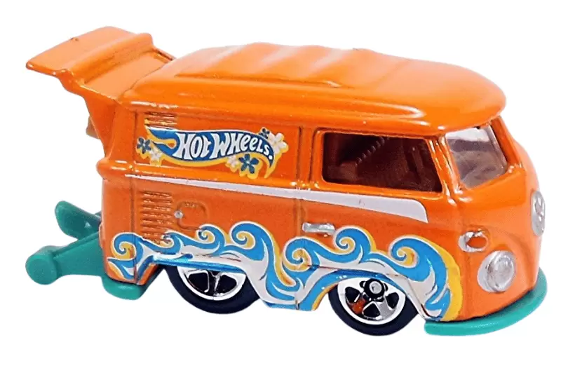 Foto da miniatura Hot Wheels Kool Kombi na cor Laranja