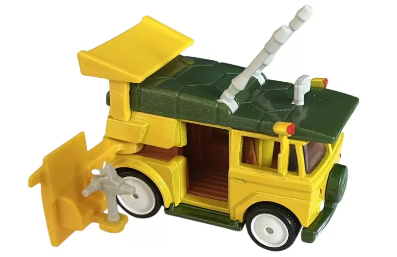 Foto da miniatura Hot Wheels TMNT Party Wagon na cor Amarelo