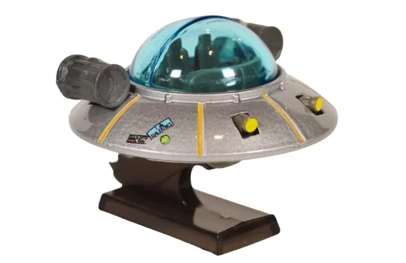 Foto da miniatura Hot Wheels Rick s Ship na cor Cinza