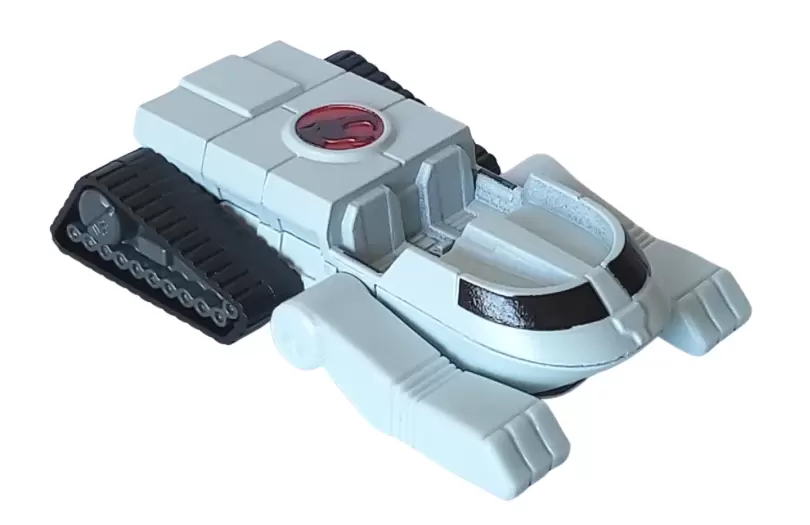 Foto da miniatura Hot Wheels ThunderCats Thunder Tank na cor Cinza