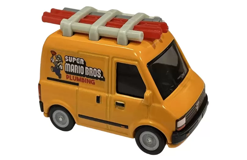 Foto da miniatura Hot Wheels Plumber Van na cor Amarelo