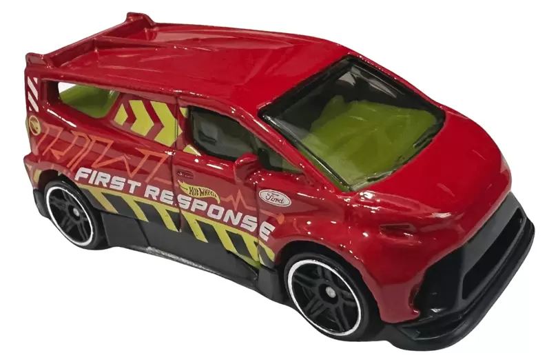 Foto da miniatura Hot Wheels Ford Performance Supervan 4 (TH) na cor Vermelho