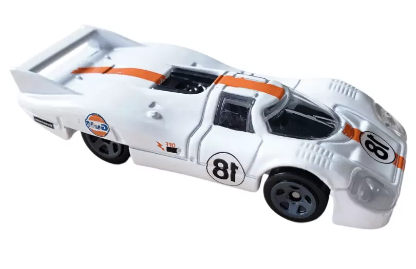 Foto da miniatura Hot Wheels Porsche 917 LH na cor Branco