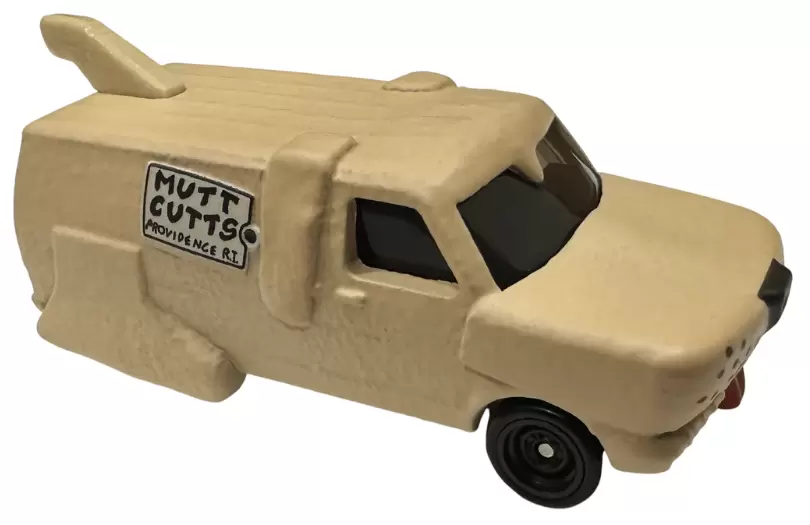 Foto da miniatura Hot Wheels Dumb and Dumber - Mutt Cutts Van na cor Bege