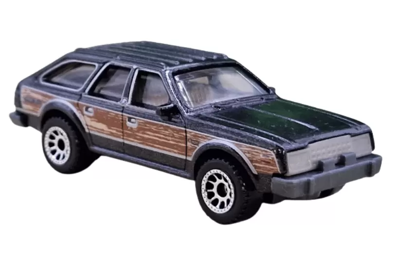 Foto da miniatura Matchbox 1980 AMC Eagle na cor Preto