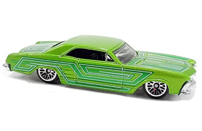 Foto da miniatura Hot Wheels 64 Riviera na cor Verde