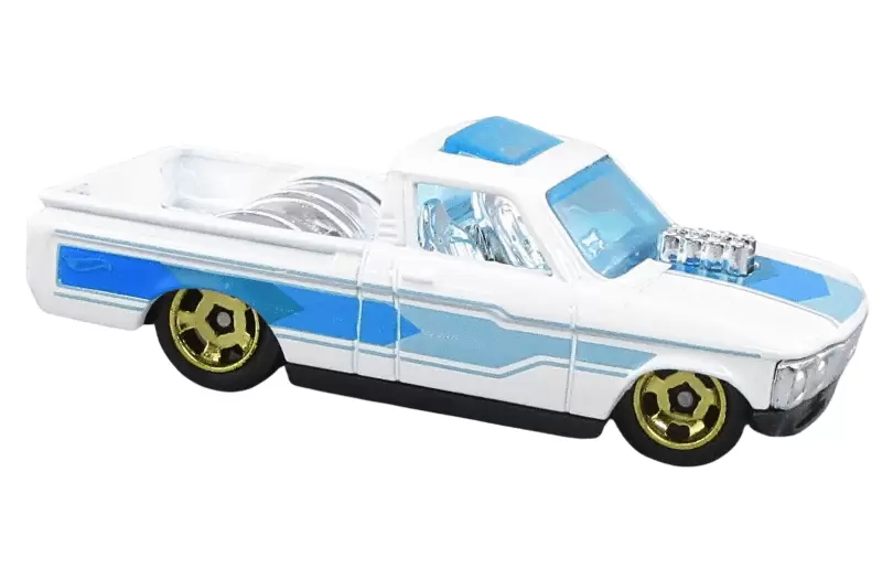 Foto da miniatura Hot Wheels Custom ’72 Chevy LUV na cor Branco