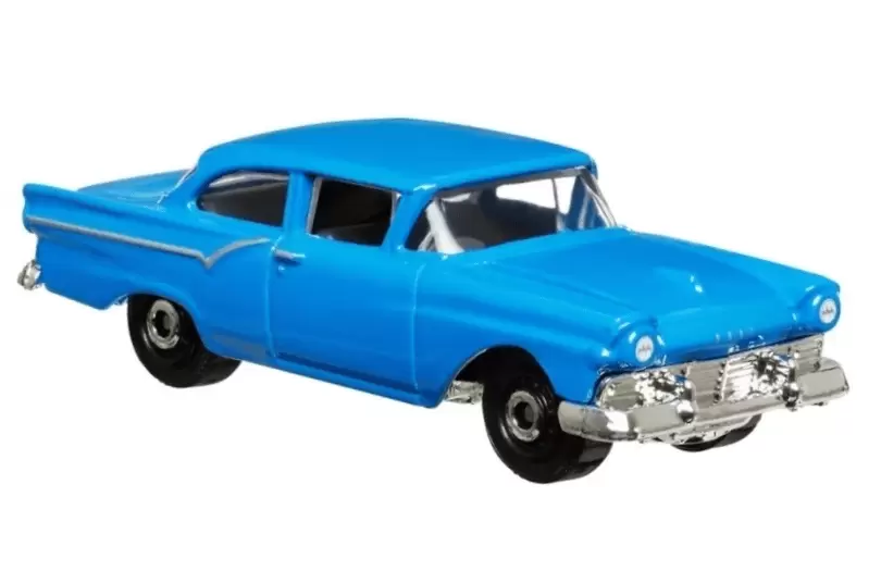 Foto da miniatura Matchbox 1957 Ford Custom 300 na cor Azul