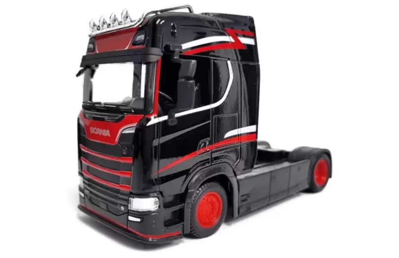 Foto da miniatura Bburago Scania S730 Highline na cor Preto