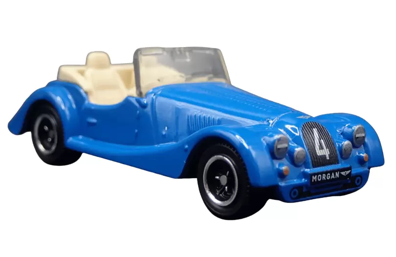 Foto da miniatura Matchbox Morgan Plus Four na cor Azul