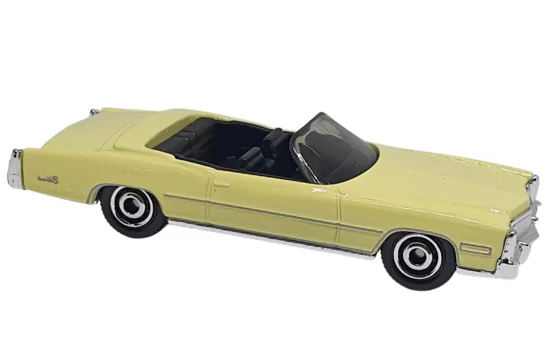 Foto da miniatura Matchbox 1975 Cadillac Eldorado na cor Amarelo