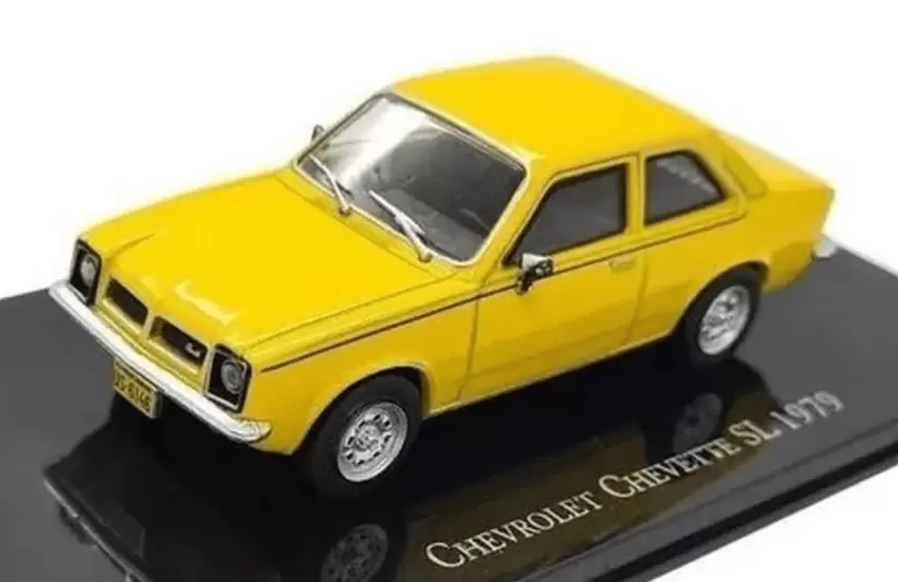 Foto da miniatura IXO Chevrolet Chevette SL 1979 na cor Amarelo