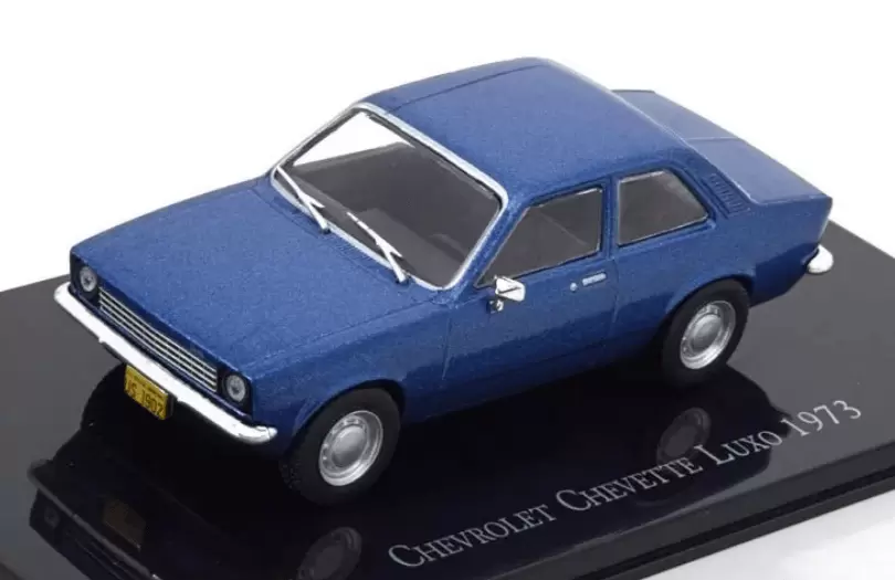 Foto da miniatura IXO Chevette Luxo 1973 na cor Azul