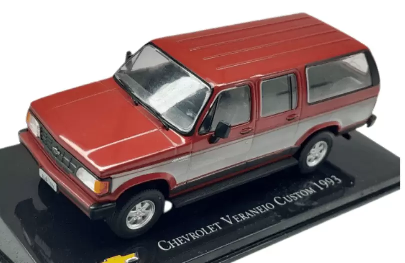 Foto da miniatura IXO Veraneio Custom 1993 na cor Vermelho