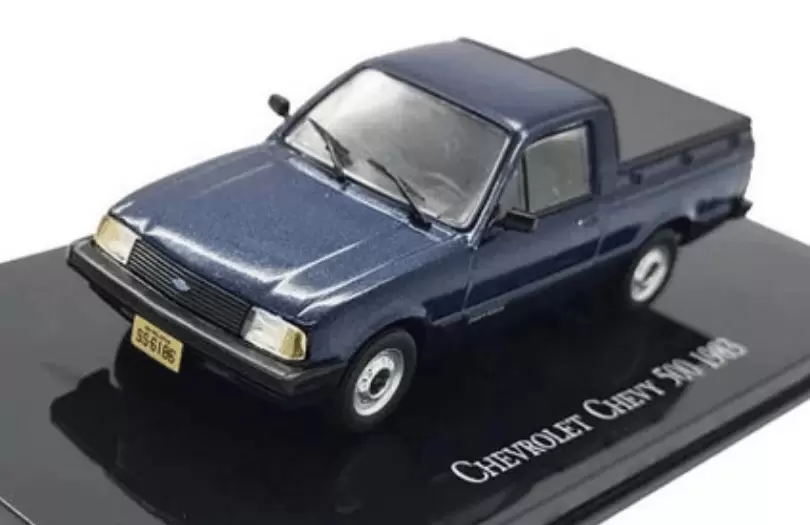 Foto da miniatura IXO Chevy 500 - 1983 na cor Azul