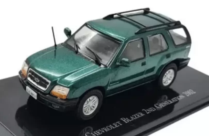 Foto da miniatura IXO Chevrolet Blazer - 2ª Geração 2002 na cor Verde