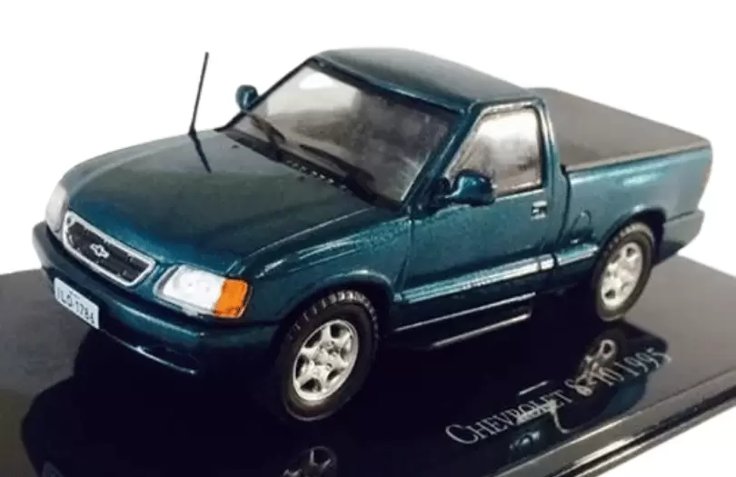 Foto da miniatura IXO Chevrolet S-10 -1995 na cor Verde