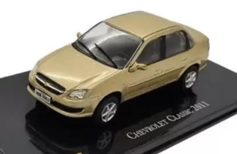 Foto da miniatura IXO Chevrolet Classic - 2011 na cor Dourado