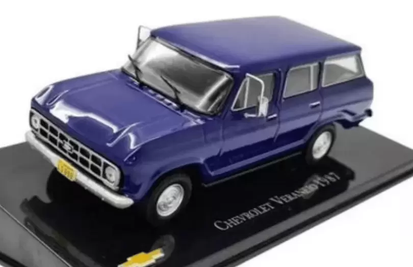 Foto da miniatura IXO Chevrolet Veraneio - 1987 na cor Azul