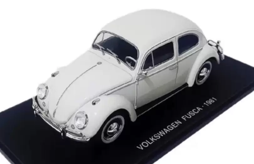 Foto da miniatura IXO VOLKSWAGEN FUSCA - 1961 na cor Branco