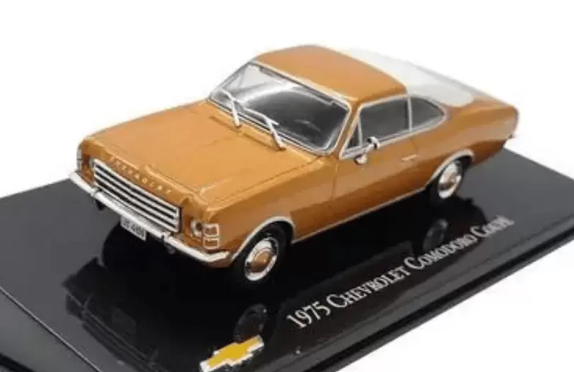 Foto da miniatura IXO Chevrolet Comodoro Cupe 1975 na cor Dourado