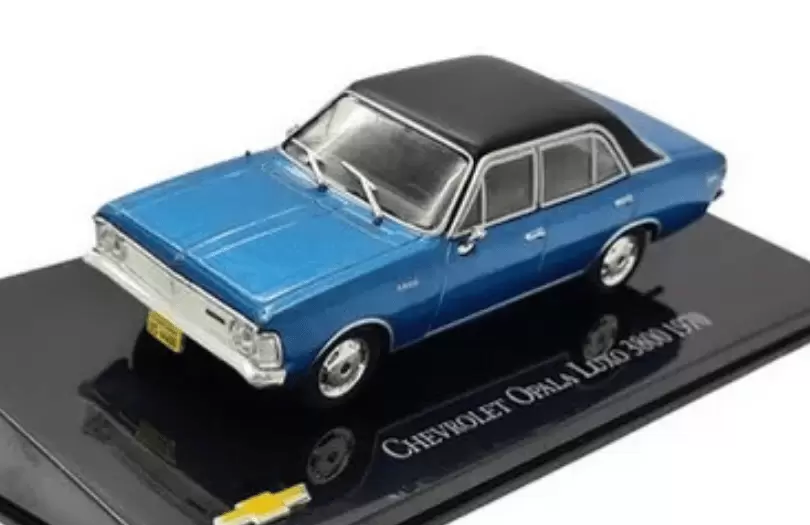 Foto da miniatura IXO Chevrolet Opala Luxo 3800 na cor Azul