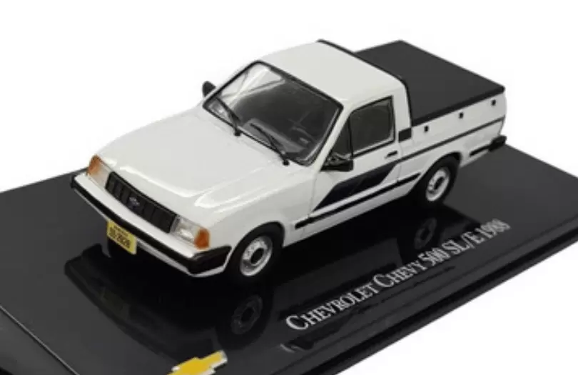 Foto da miniatura IXO Chevrolet Chevy 500 SL / E - 1988 na cor Branco