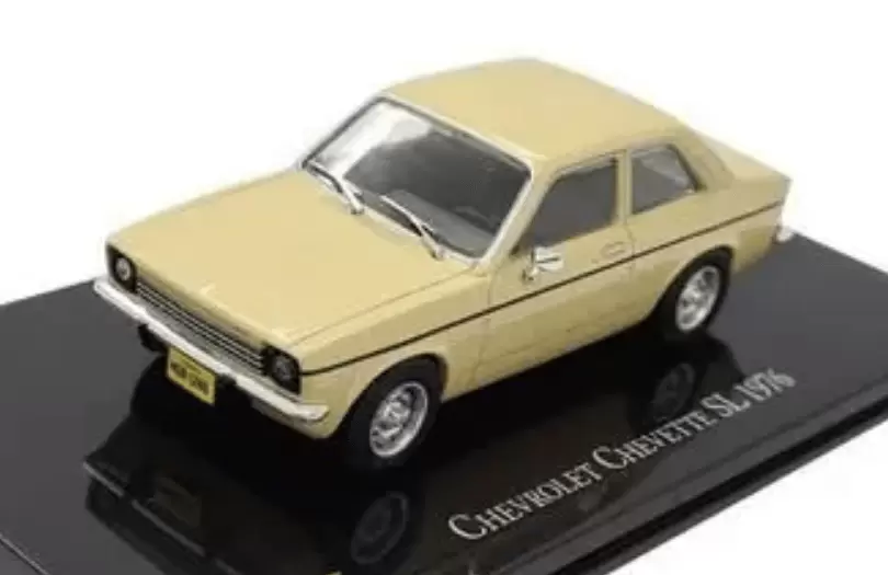 Foto da miniatura IXO Chevrolet Chevette SL - 1976 na cor Bege