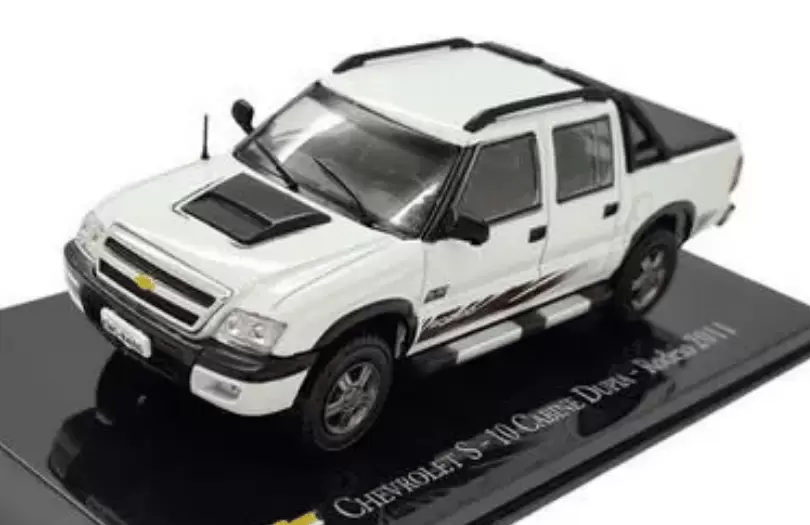 Foto da miniatura IXO Chevrolet S-10 Rodeio - 2011 na cor Branco