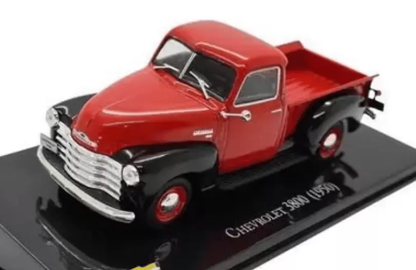 Foto da miniatura IXO Chevrolet 3800 - 1950 na cor Vermelho