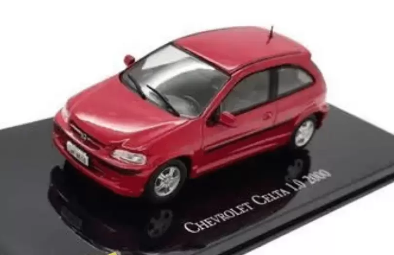 Foto da miniatura IXO Chevrolet Celta 1.0 - 2000 na cor Vermelho