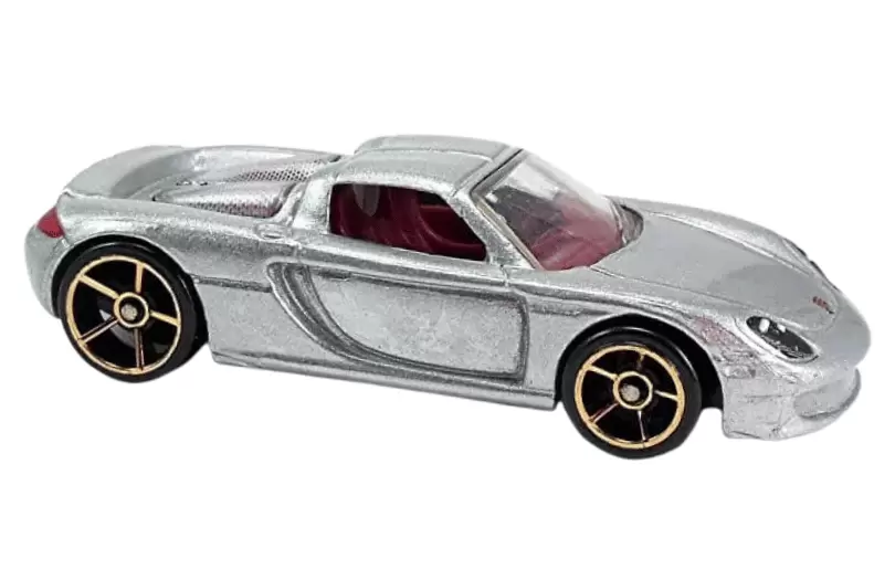 Foto da miniatura Hot Wheels Porsche Carrera GT na cor Prata