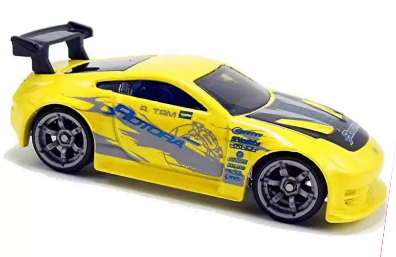 Foto da miniatura Hot Wheels Nissan Z na cor Amarelo